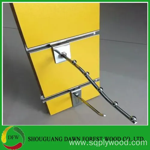 Glossy Melamine Surface Slot MDF